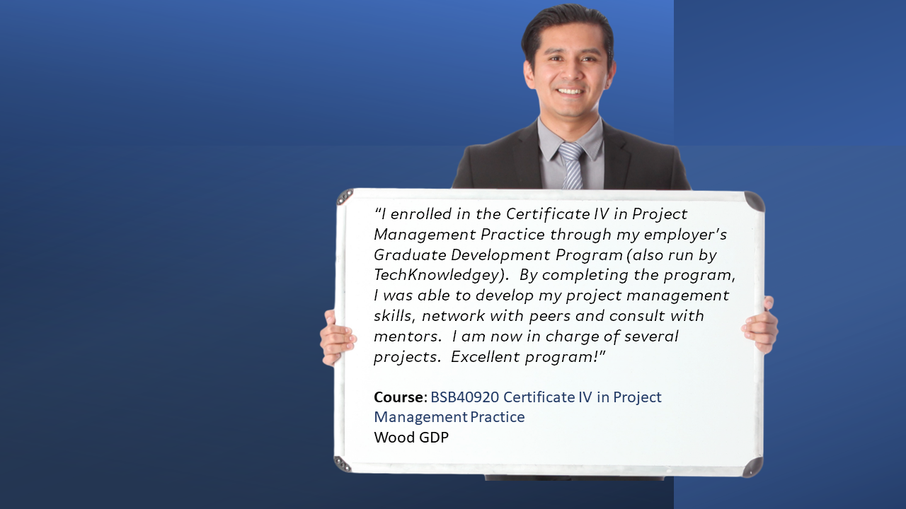 BSB40920 Certificate IV in Project Management
